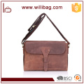 China Fabrik Bester Preis Echtes Leder Einzel Taschen Office Handtaschen Laptop Messenger Bags